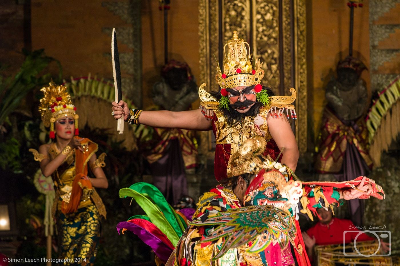 Gabor Dancing at the Royal Palace, Ubud: July 2014 (6)