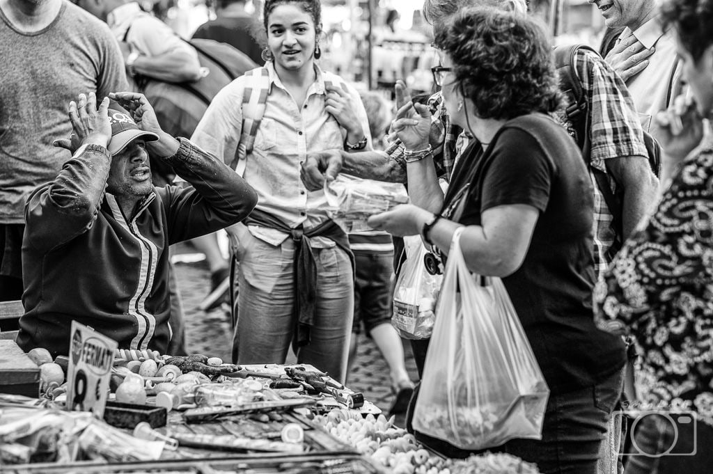 Haggling at the market